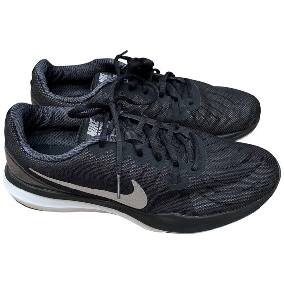 Nike In-Season TR6 Women’s Training Shoes  Sz 10  Black/White/Silver Swoosh EUC - Picture 2 of 16